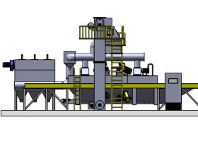 鋁模板拋丸機(jī)